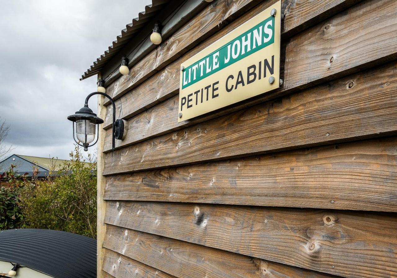 The Little John Petite Cosy Log Cabin Romantic Stay Sleeps 2 Near Sherwood Forest At Fairview Farm Nottingham Set In 88 Acres Blidworth Exterior photo